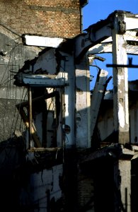 Praktica MTL3 + Pentacon Electric 4/200 MC - Demolition SIte 2