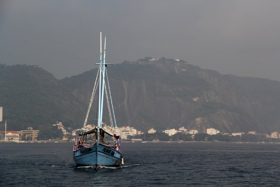 Boat in Rio de Janeiro