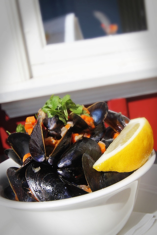 Food lemon seafood
