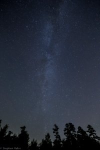 Milky Way on the Autumn Equinox