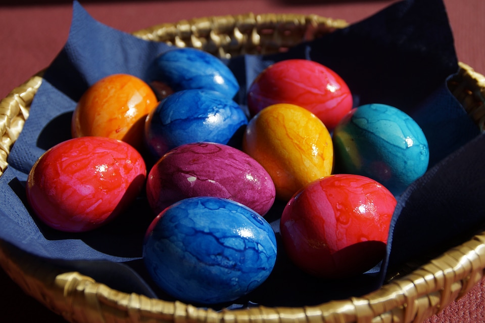 Basket körbchen easter basket egg