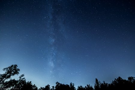 Milky Way on the Autumn Equinox
