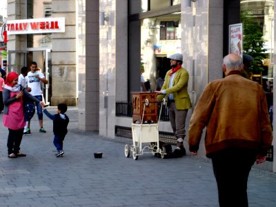 Barrel Organ Player 2 photo