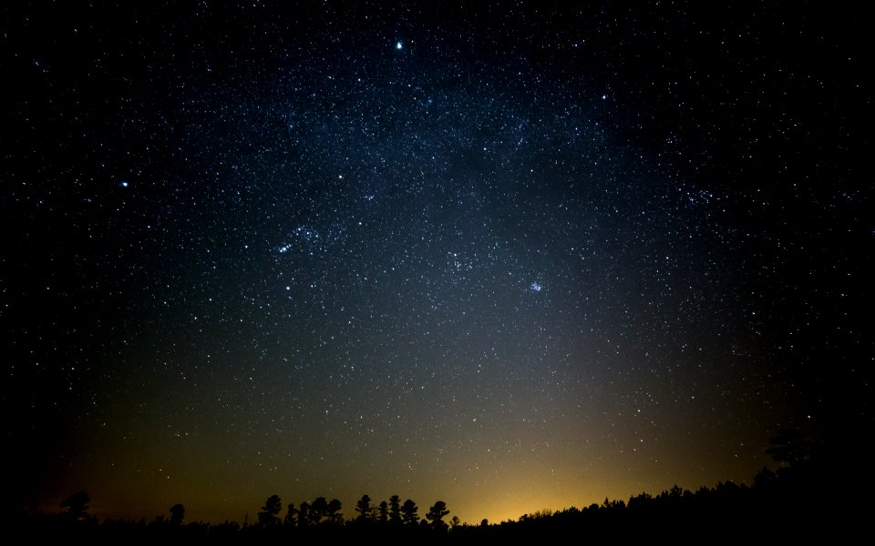 Milky Way over Georgia