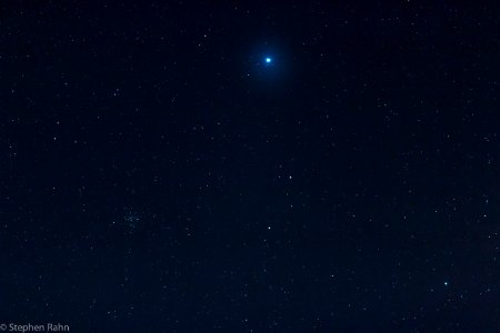 Sirius and M41 Open Cluster photo