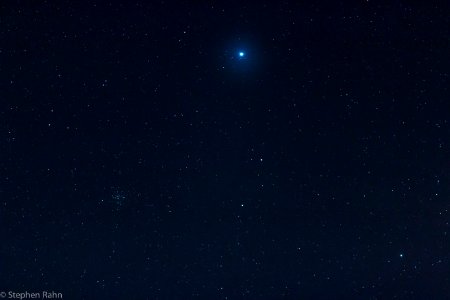 Sirius and M41 Open Cluster