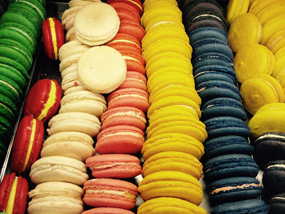 Delicious candy small cakes