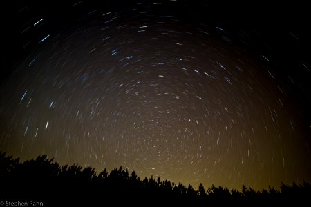 15-minute Star Trails photo