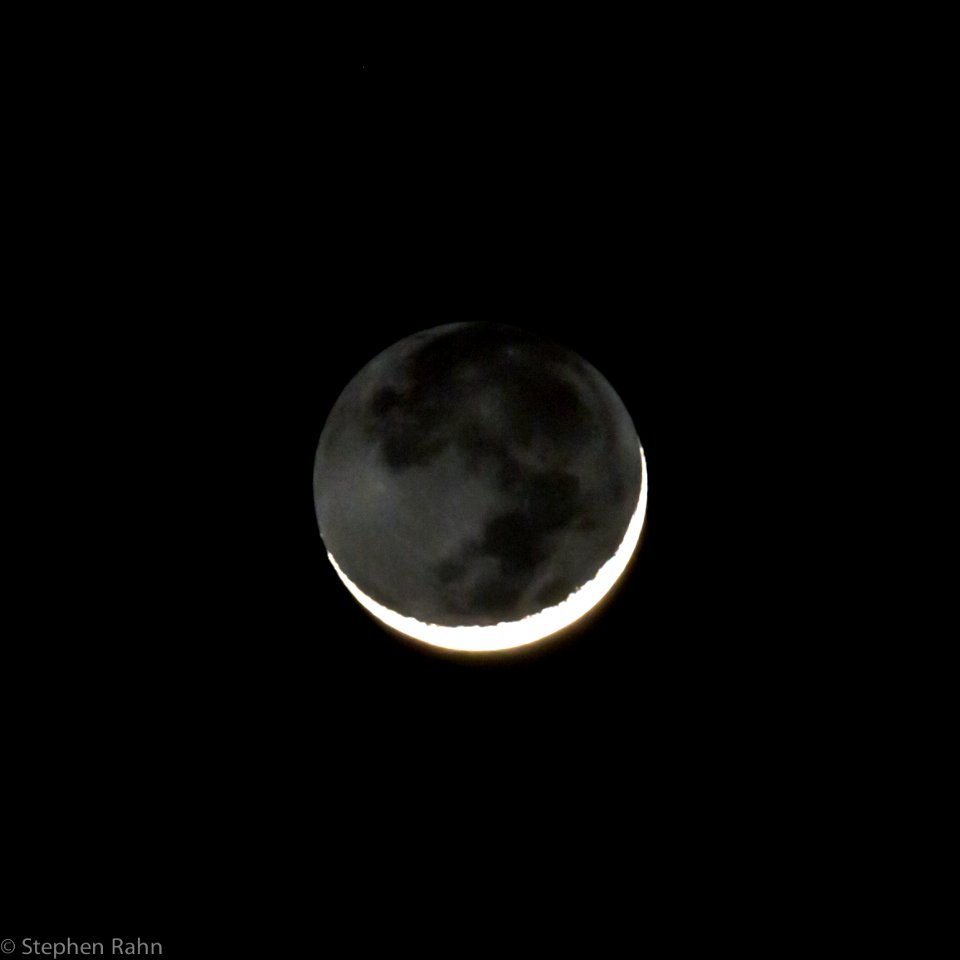 Waxing Crescent on April 1st, 2014