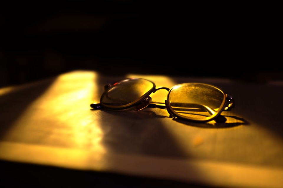Sunlight shadows dark