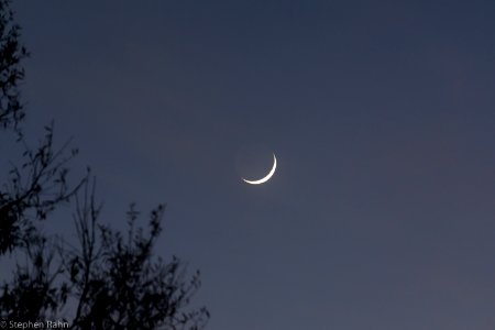 Waxing Crescent - 7% Illuminated photo