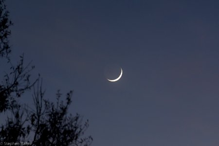 Waxing Crescent - 7% Illuminated