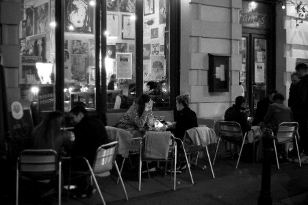 Praktica BC1 - Vienna Night Street 2 photo