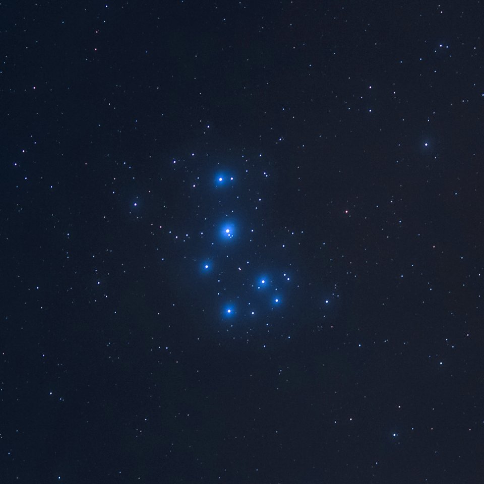 M45 - The Pleiades Cluster