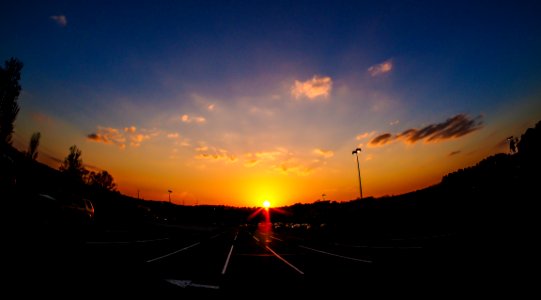 Visions of a sunset just appear when I close my eyes.
