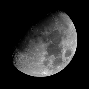 68% Illuminated Waxing Gibbous Moon on 11-6-19 photo
