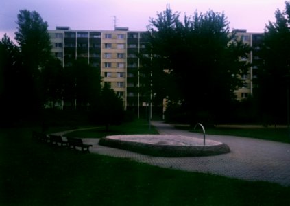 Agfa Billy Record 7.7 - Housing Estate Komárov photo