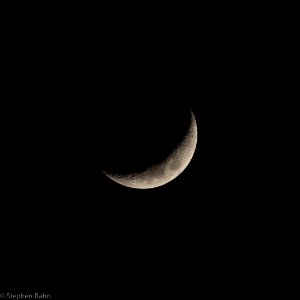 Waxing Crescent on May 3rd, 2014
