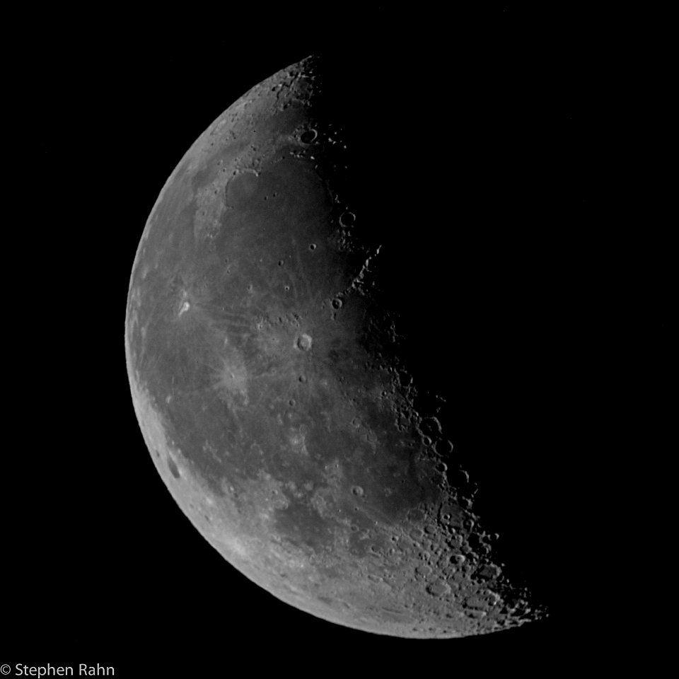 Thursday Morning's Waning Crescent Moon