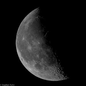 Thursday Morning's Waning Crescent Moon