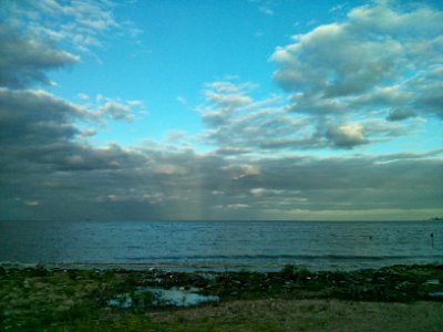 4 fotos tomadas en la costa de Vicente López