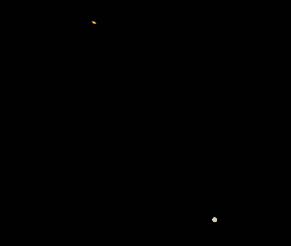 Saturn and Jupiter on 12-17-20