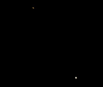 Saturn and Jupiter on 12-17-20 photo