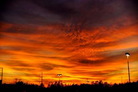 Sunset in Kennesaw on January 24th, 2013