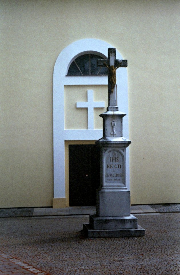 Zenit 12SD + Industar-50-2 - Front side of Church of St. John the Baptist and John the Evangelist in Brno photo