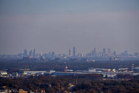 Atlanta as seen from Kennesaw Mountain