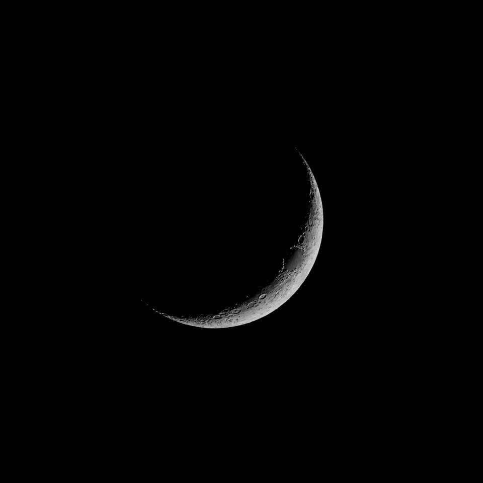 14% Waxing Crescent Moon on 11-29-19