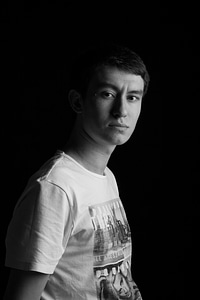 Boy portrait friend