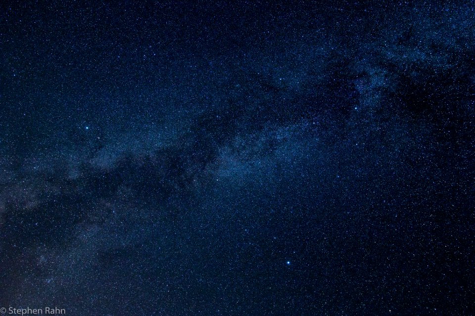 Milky Way over Georgia