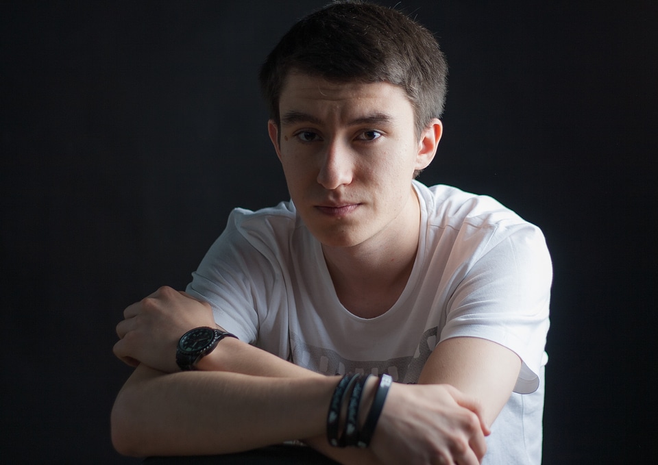 Friend boy portrait