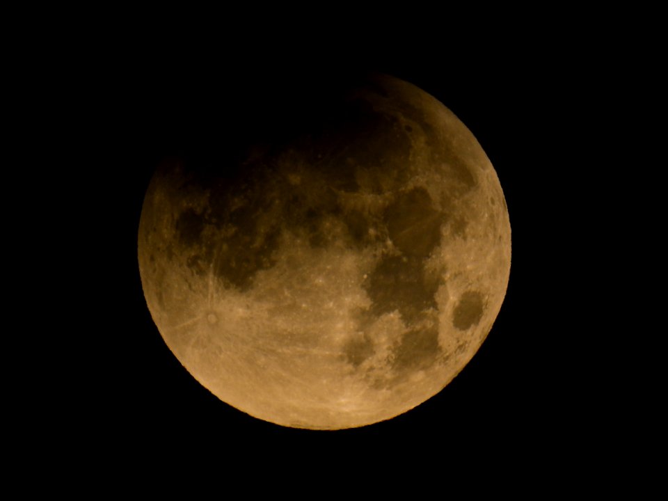 Partial Lunar Eclipse on 1-31-18