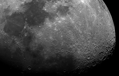 Waxing Gibbous Moon on 6-23-18
