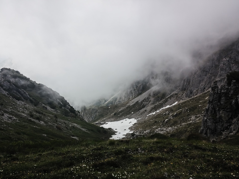 Highlands clouds fog