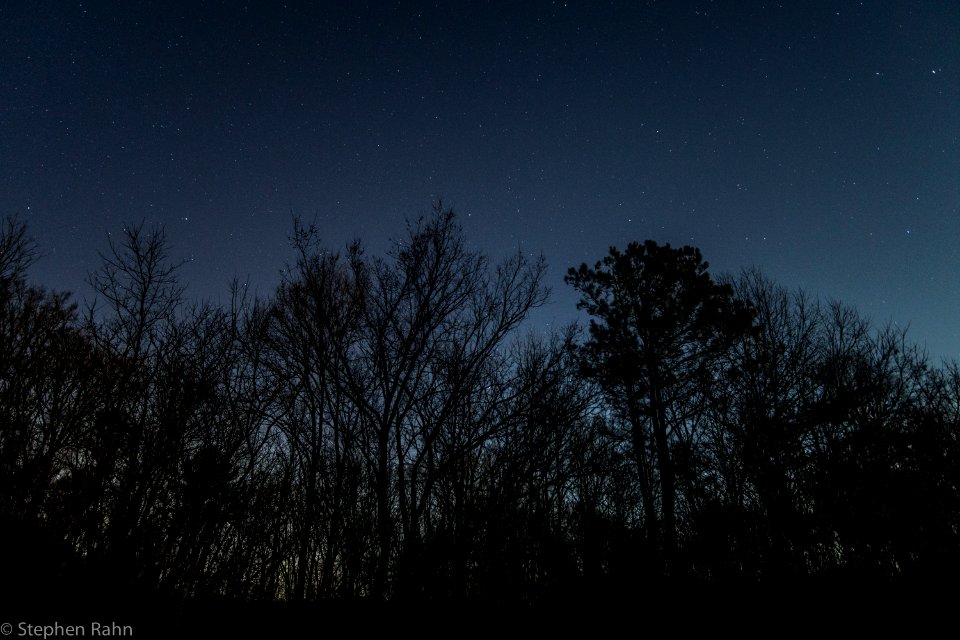 Starry Night over North Georgia
