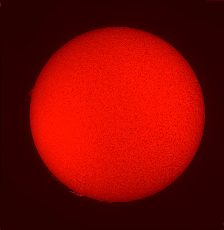 Sun in Hydrogen-alpha on 12-13-20