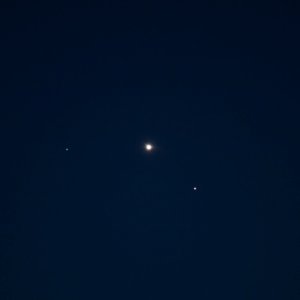 Venus, Mars, and Sigma Leonis