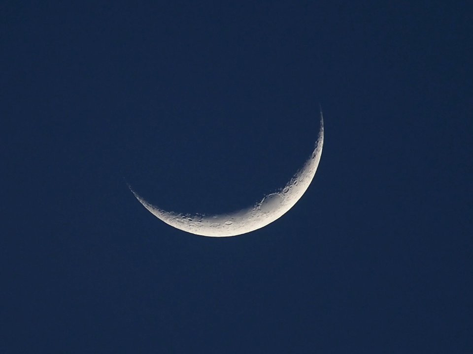 Waxing Crescent - 13% Illuminated