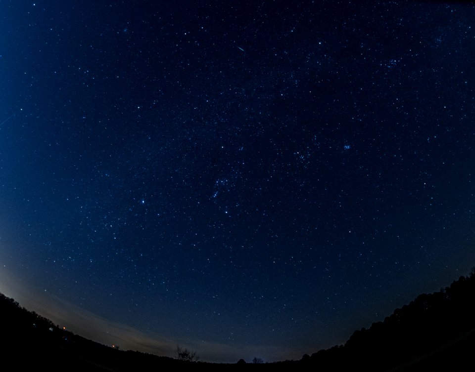 Geminid Meteor over Central Georgia