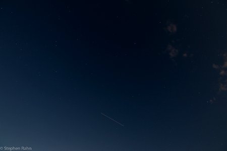 ISS Pass over North Georgia on 6-2-15 photo