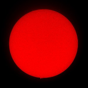 Sun in Hydrogen-alpha on 4-1-20
