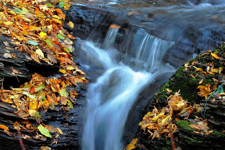 Waterfall river blue waterfall