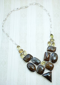 Necklace exotic belly dance