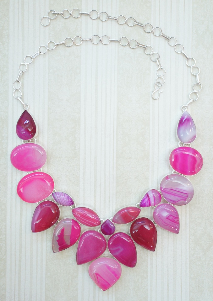 Drusy druy necklace