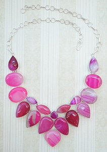 Drusy druy necklace photo