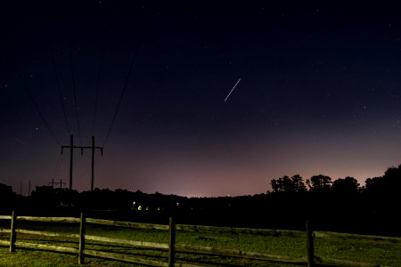 ISS over Macon, Georgia on 4-10-19 photo