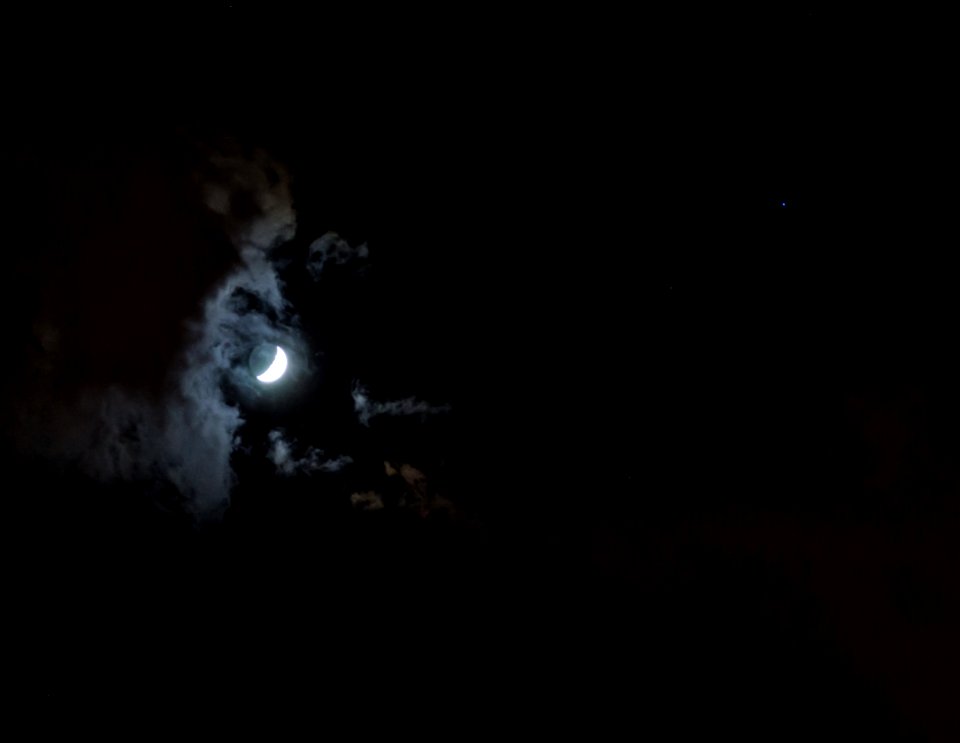 The Moon and Regulus